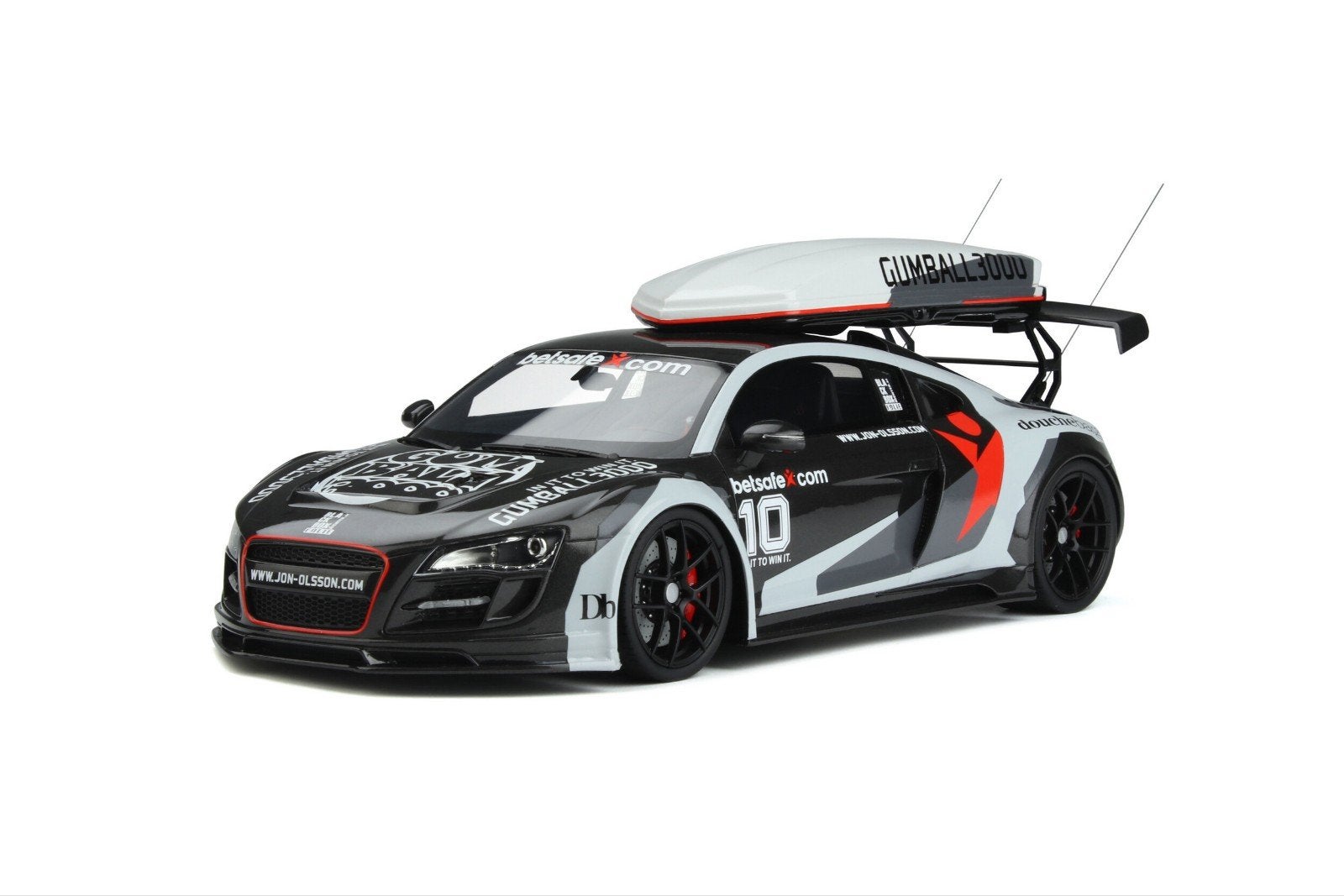Gt Spirit
Audi R8 Gumball Jon Olsson 1/999 1:18 Nieuw, Ophalen of Verzenden, Nieuw, Auto