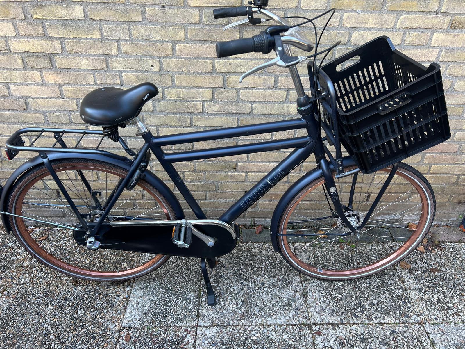 In nette staat cortina U4 heren transportfiets 28inch 57cm, Ophalen, Versnellingen, Zo goed als nieuw, 57 tot 61 cm