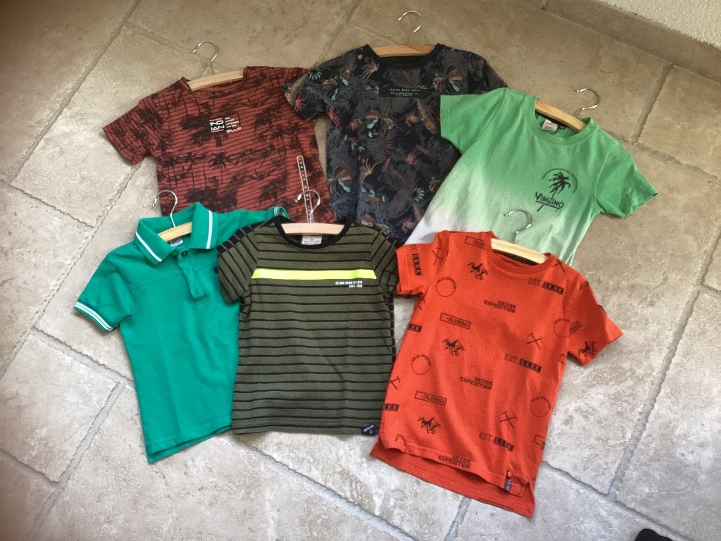 T-shirts maat 98 skurk, indian blue jeans, retour, vingino, Kinderen en Baby's, Ophalen of Verzenden, Gebruikt, Jongen, Shirt of Longsleeve