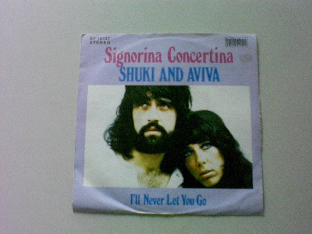 SHUKI & AVIVA - signorina concertina - vinyl 7", Ophalen of Verzenden, Gebruikt, Rock en Metal