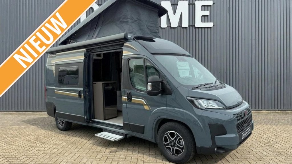 Bürstner B66 C600 Daktent, Automaat, 5 slaapplaatse, Caravans en Kamperen, Automaat, Buscamper of Camperbus, Ringverwarming, Fiat