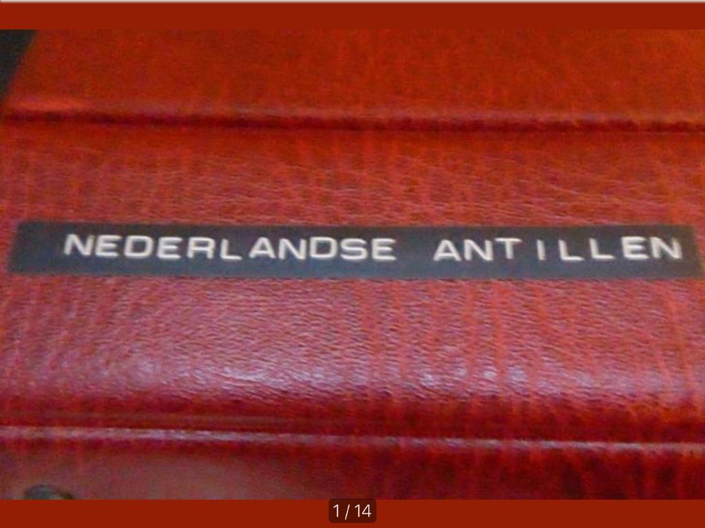 10) Muntenalbum Ned. Antillen, Ophalen of Verzenden, Koningin Juliana