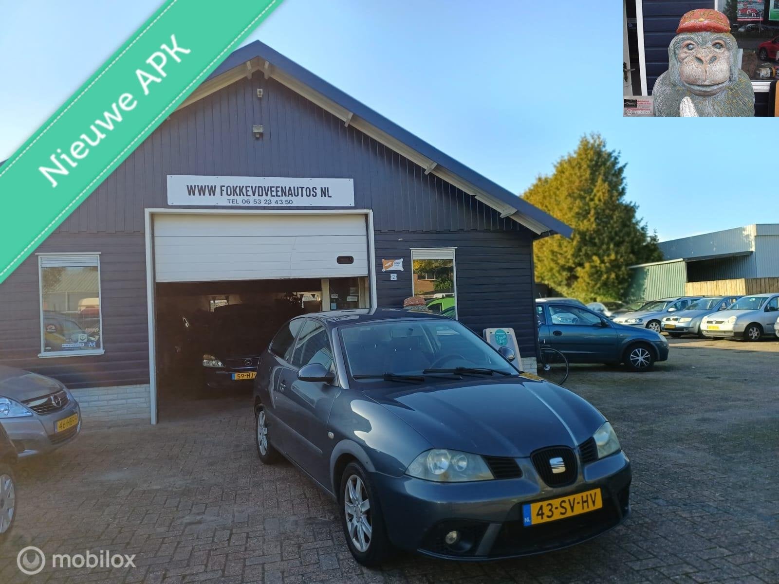 Seat Ibiza 1.4-16V Sport, Voorwielaandrijving, Verwarmde buitenspiegels, 4 cilinders, Ibiza