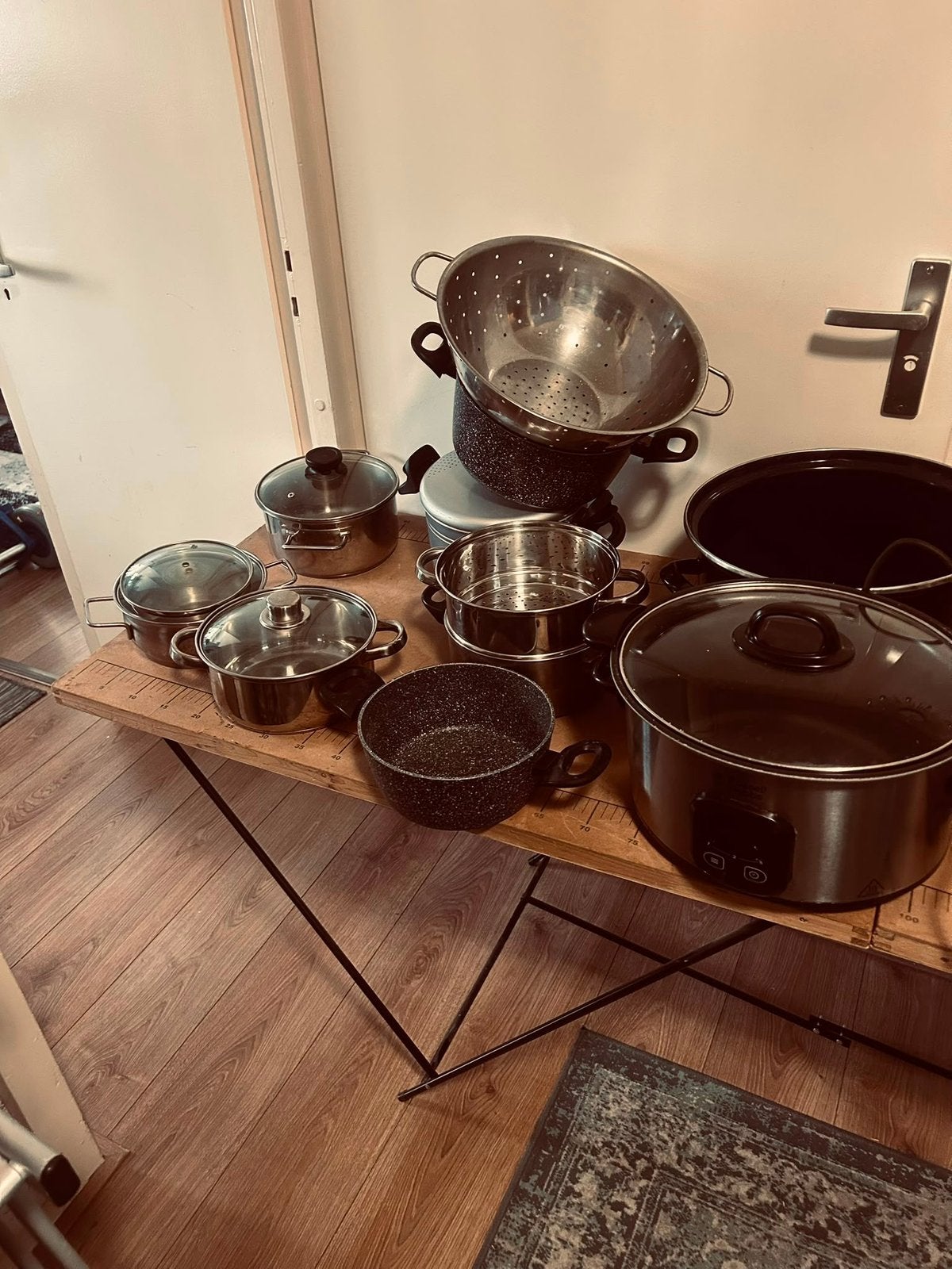 Servies keuken, Huis en Inrichting, Ophalen, Gebruikt, Pannenset
