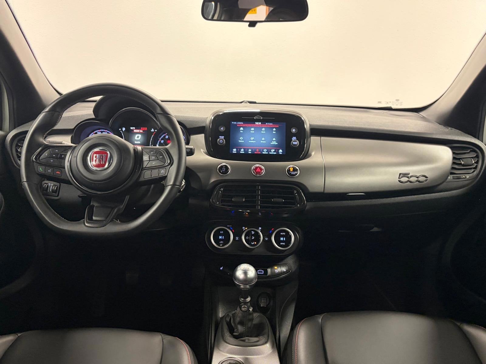 Fiat 500 X 1.0 FireFly Sport*Camera*Stoelverwarming*Cruise-C, Auto's, Fiat, Voorwielaandrijving, Euro 6, 500X, Wit