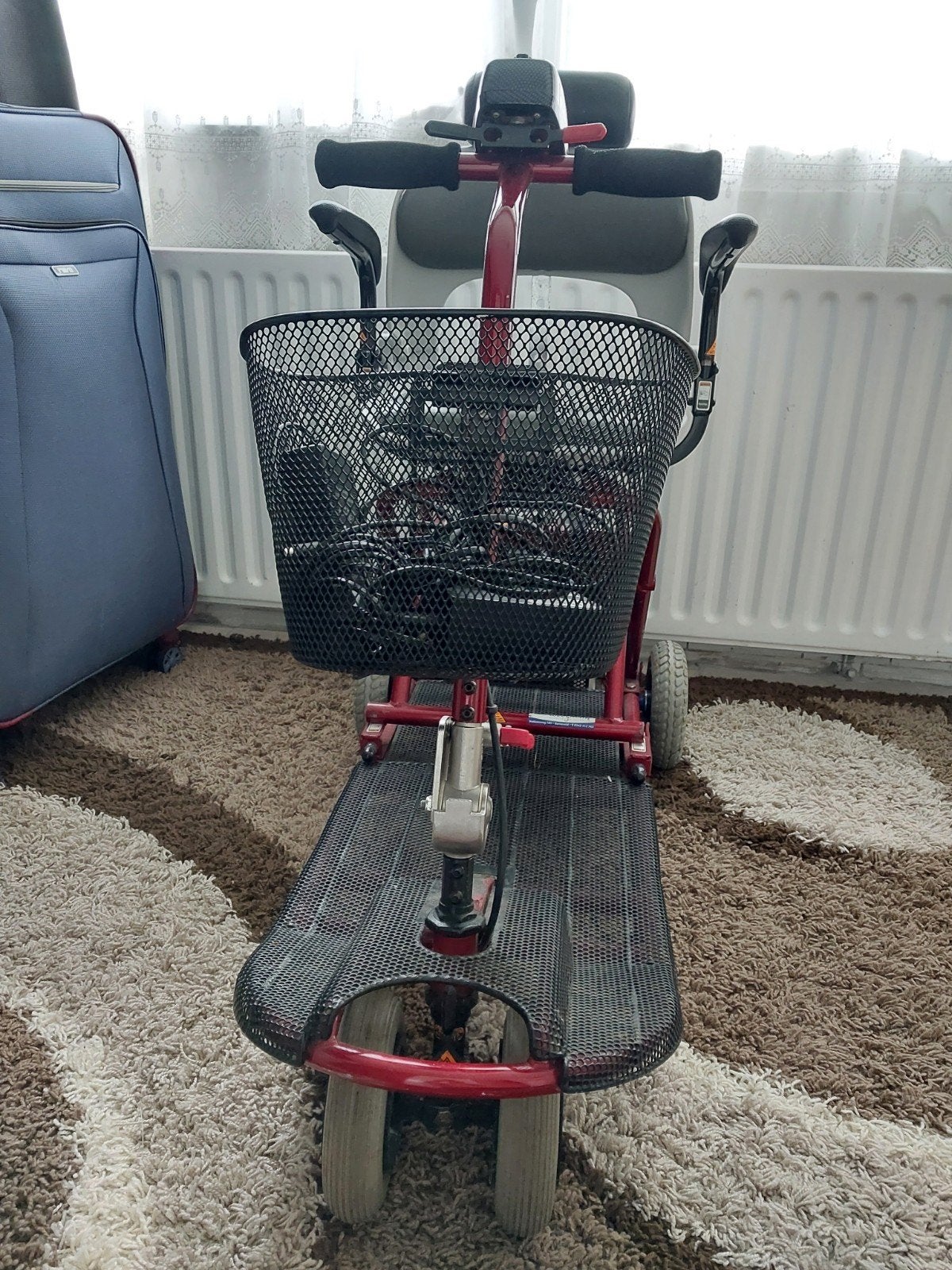 Driewieler fiets electrisch voor ouderen, Ophalen