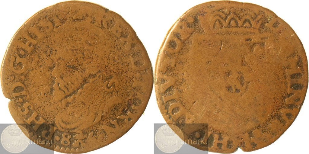 Doornik - Hertogelijke Oord 1586 'Filips II', Ophalen of Verzenden, Vóór koninkrijk, Overige waardes, Losse munt