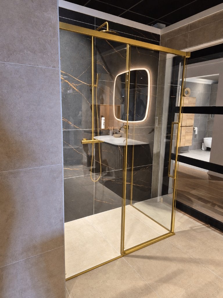 douche, Ophalen, Nieuw, Glas, Douche
