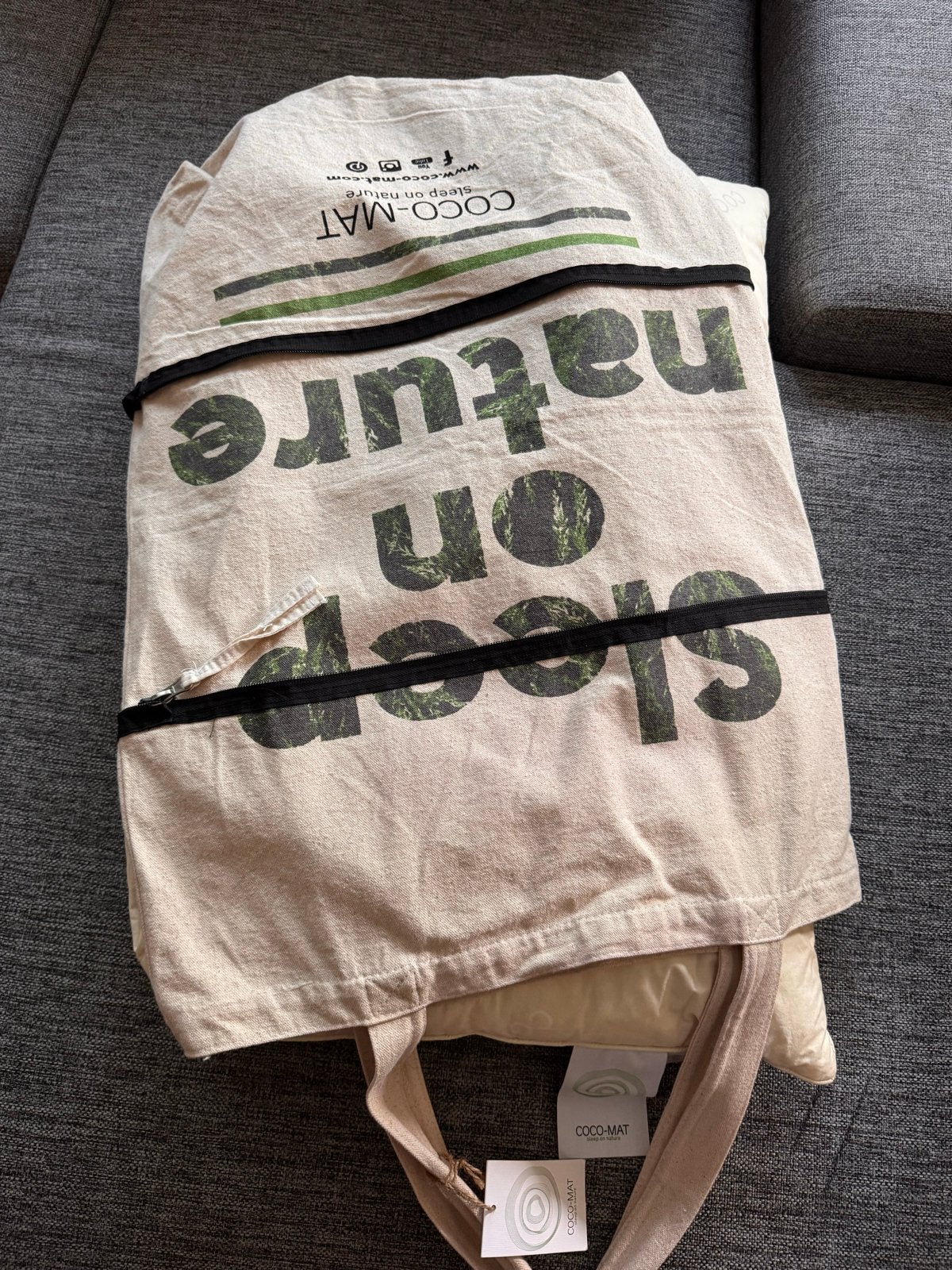 COCO-MAT SITHON I Kussen - Zo goed als nieuw, Ophalen, Overige merken, Beige, Zo goed als nieuw