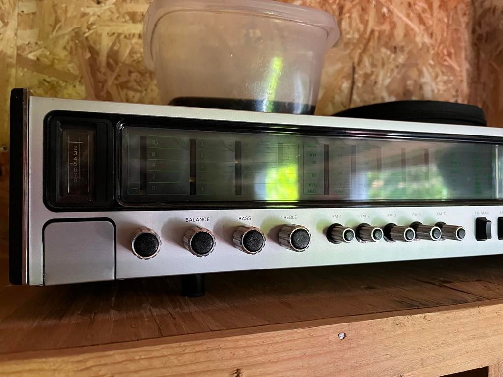 Philips 732 Vintage Radio - Klassieke Stereo Ontvanger, Ophalen, Gebruikt, Minder dan 60 watt, Overige merken