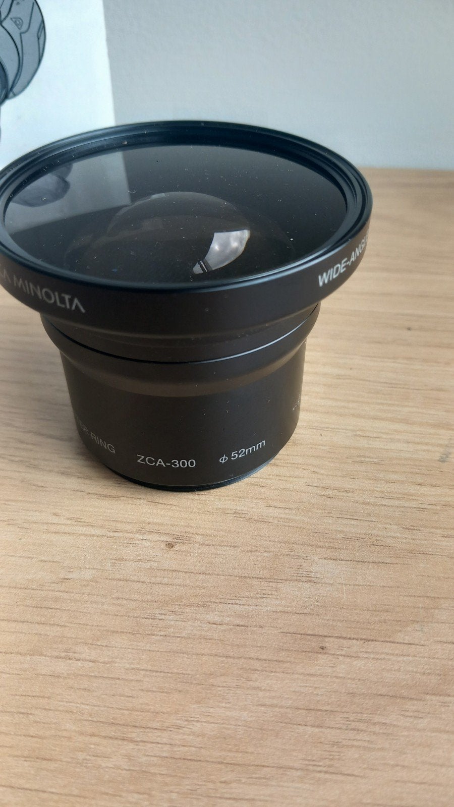 Konica Minolta ZCA-300 groothoeklens Adapter Ring, Nieuw, Overige vattingen, Lensdoppen, Minolta