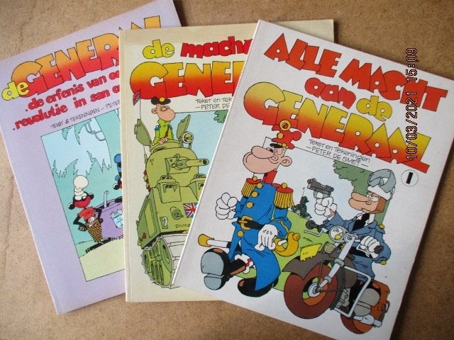 adv0332 de generaal, Eén stripboek, Ophalen, Gelezen