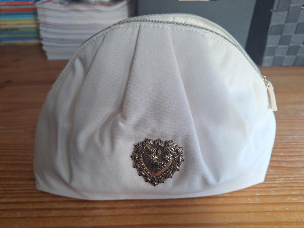 Nieuwe Dolce gabbana devotion toilettas make-up tas, Ophalen of Verzenden, Nieuw, Wit, Dame
