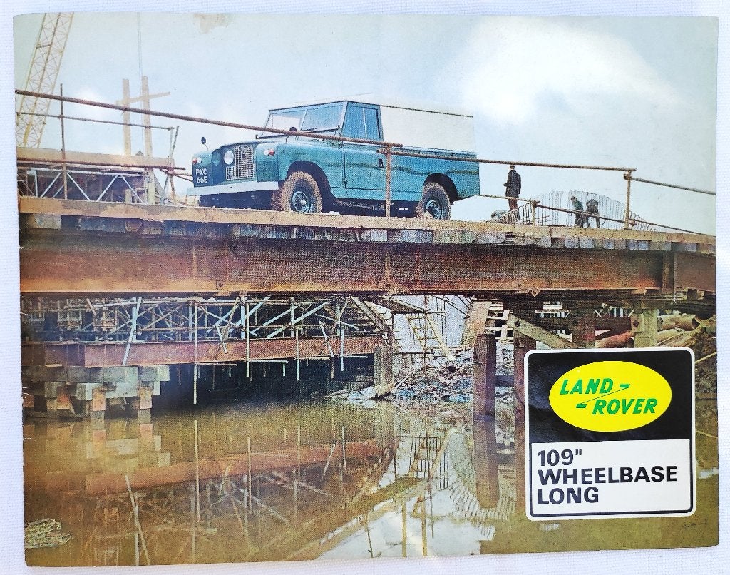 Zeldzame 1967 Land Rover Series IIA 109" Long Brochure, Ophalen of Verzenden, Zo goed als nieuw, Overige merken