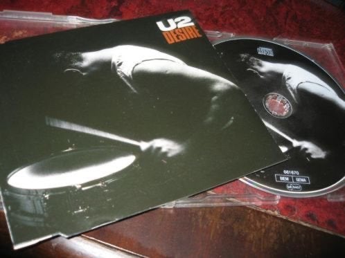 CD Maxi Single U2 – Desire -, Ophalen of Verzenden, Gebruikt, Pop