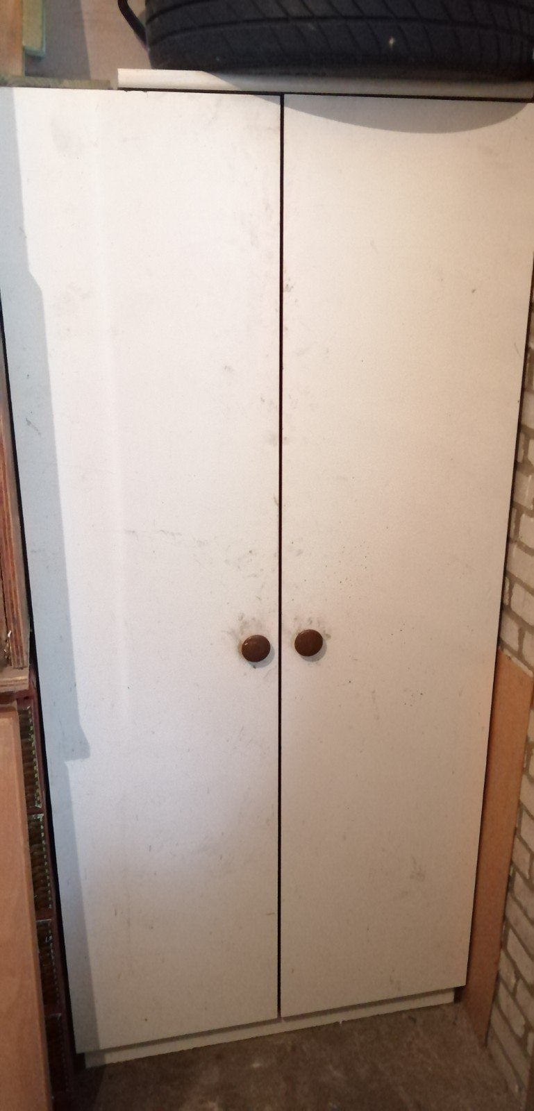 Retro kast voor schuur of berging, Ophalen, Gebruikt