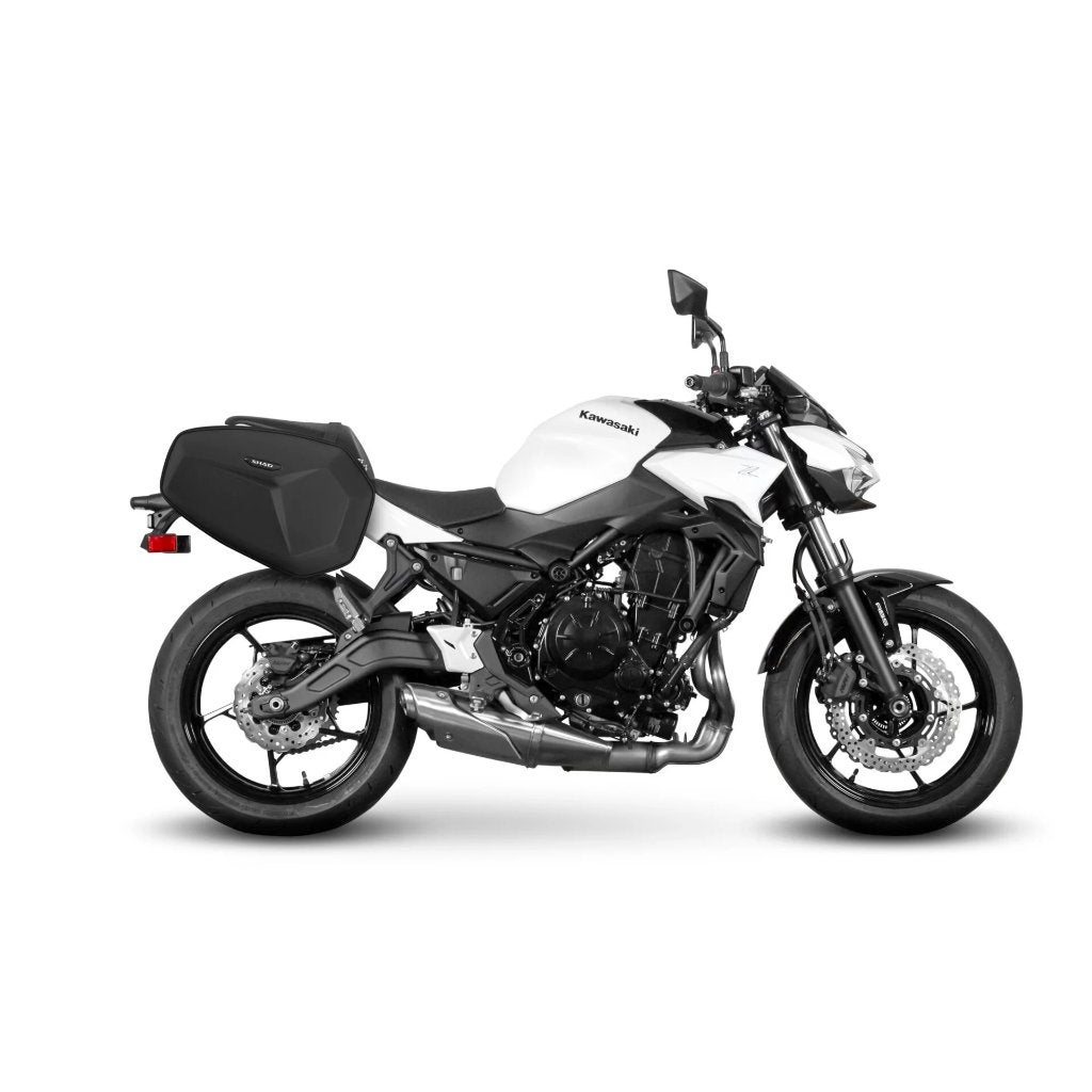 Shad E-48 Zijtassen + tanktas  Kawasaki Z650 2016-2026, Ophalen, Gebruikt