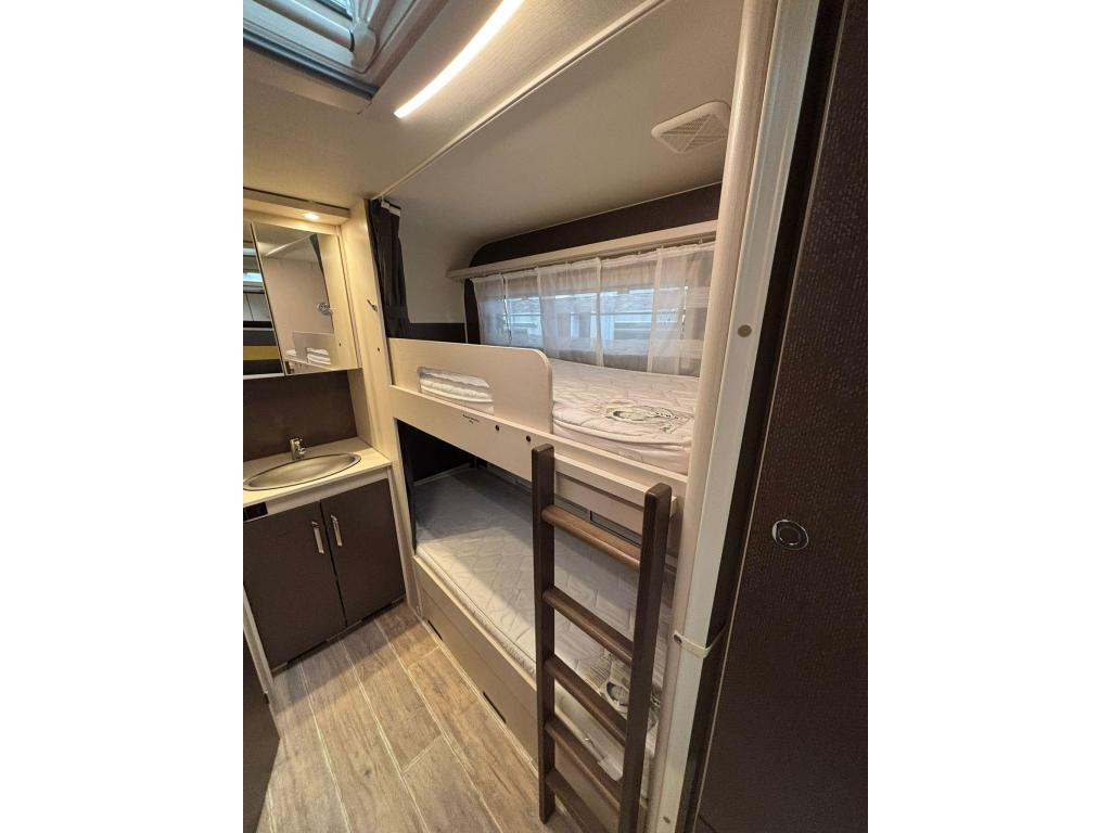 Dethleffs C'Go 535 QSK Stapelbed, Mover, Luifel, + zijwanden, Caravans en Kamperen, Caravans, Schokbreker, Bedrijf, Treinzit, Dethleffs