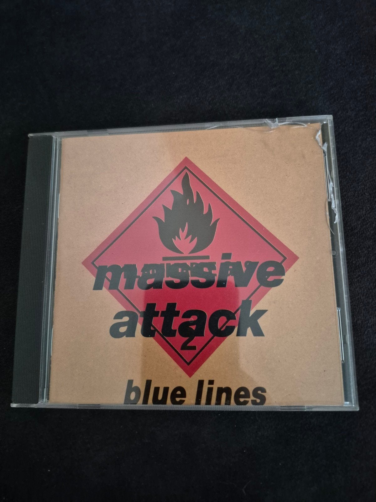 Massive Attack - Blue Lines CD (Gebruikt), Gebruikt, Trip Hop of Breakbeat, Ophalen of Verzenden, Inclusief doosje