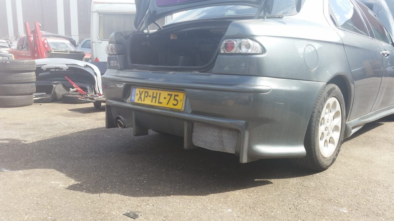 ALFA 156  ACHTERBUMPER BJ 98 TOT 2002, Auto-onderdelen, Carrosserie en Plaatwerk, Bumper, Achter, Gebruikt, Ophalen of Verzenden