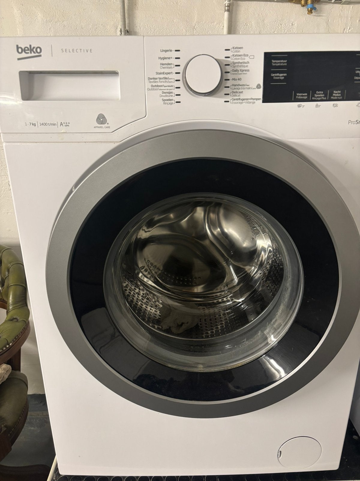 Beco wasmachine en Beco Droger, Ophalen, Zo goed als nieuw, 1200 tot 1600 toeren