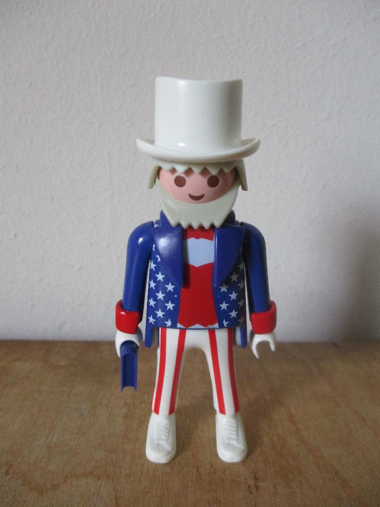 Playmobil 5203 figure, Uncle Sam, Ophalen of Verzenden, Gebruikt