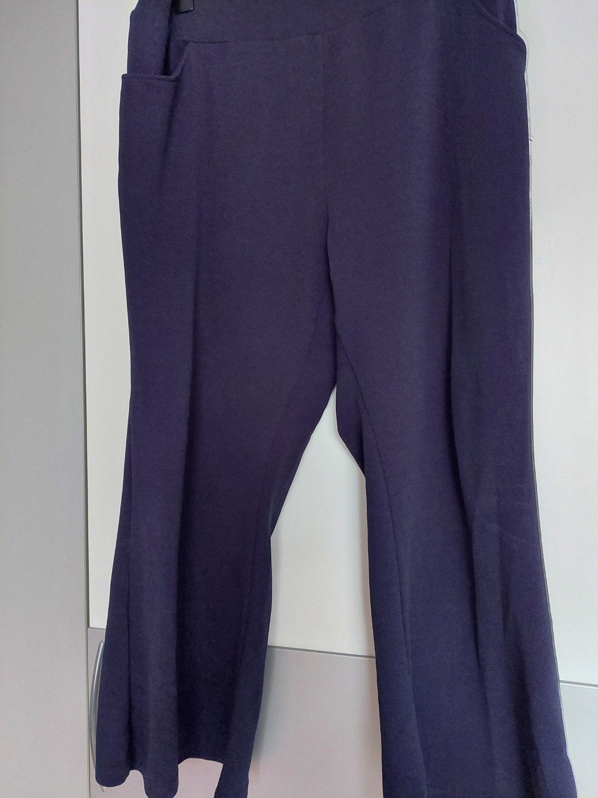 Shein Curve 4XL blauwe broek, Kleding | Dames, Grote Maten, Paars, Ophalen of Verzenden, Zo goed als nieuw, Shein Curve