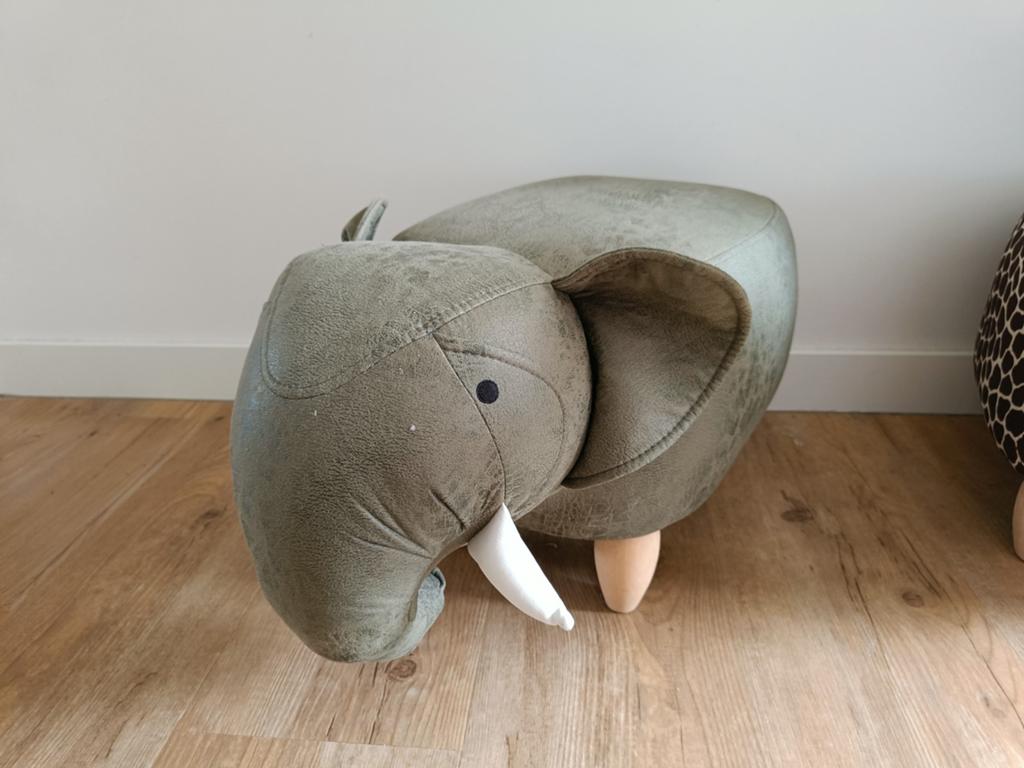 Kruk Olifant voor kinderen z.g.a.n. (of 2 voor €25), Ophalen, Zo goed als nieuw