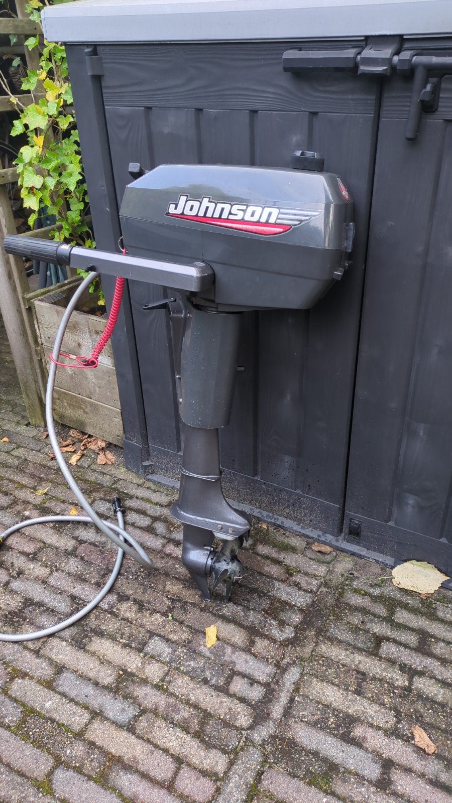 Johnson 4.0 kortstaart buitenboordmotor - Goede staat, Ophalen, Gebruikt, Minder dan 5 pk, Buitenboordmotor