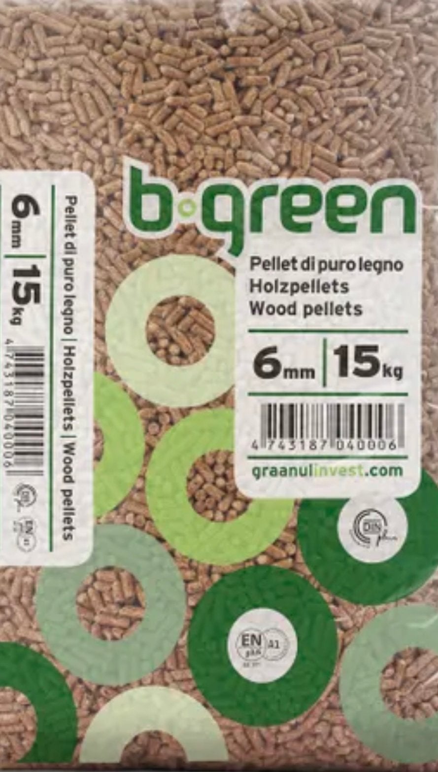 Hout Pellets Pelletkorrels A1/ENplus, Minder dan 3 m³, Ophalen