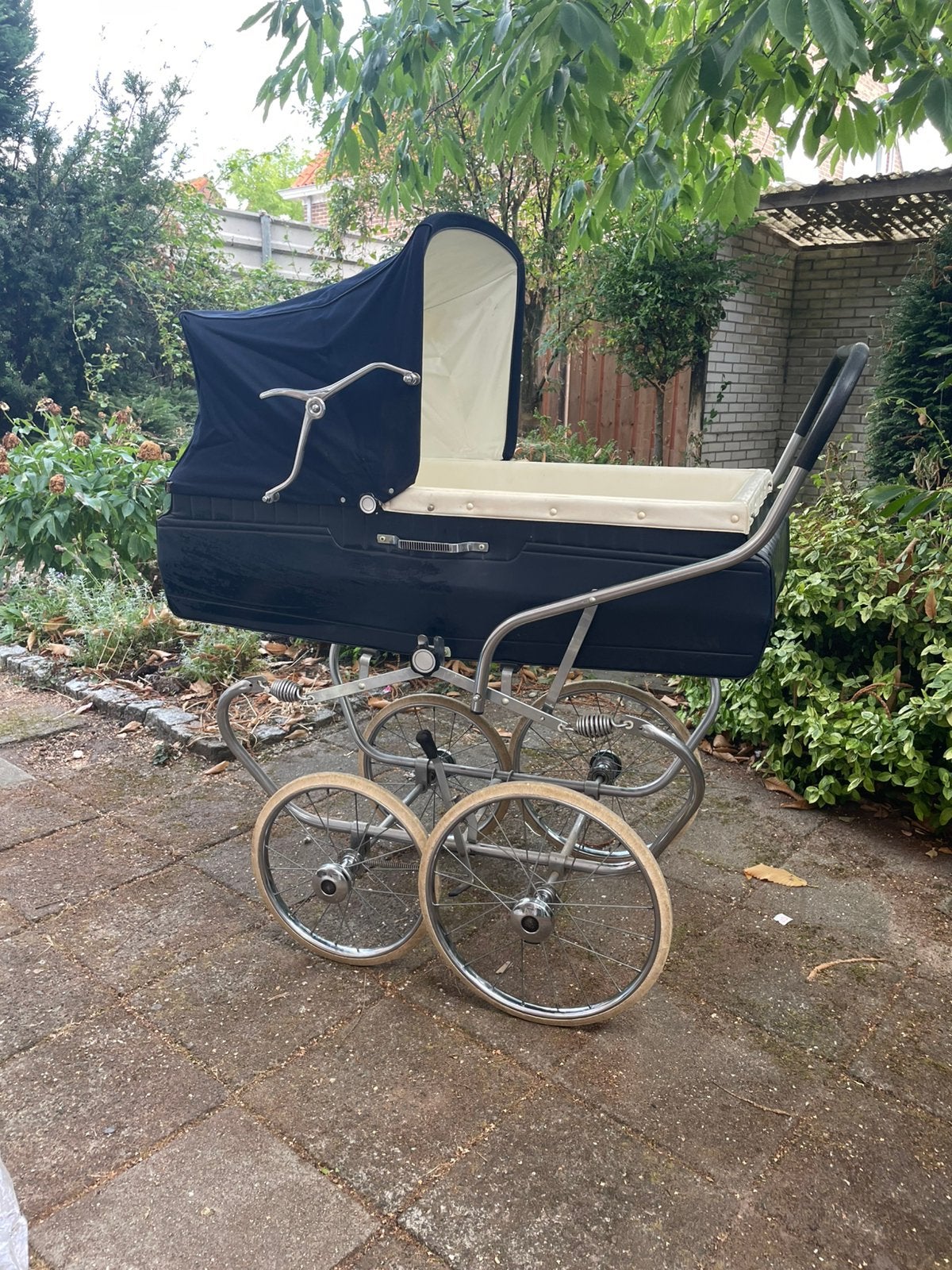 Vintage Koelstra kinderwagen en wandelwagen (jaren 60), Ophalen, Gebruikt, Overige merken