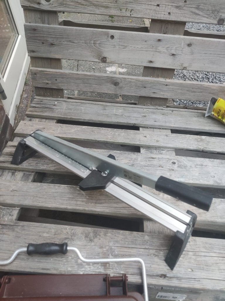 Wolfcraft laminaatsnijder, Ophalen, Zo goed als nieuw