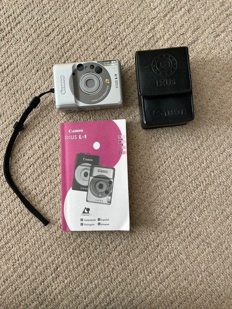 Compacte Canon IXUS L-1 camera., Ophalen, Gebruikt, Compact, Canon