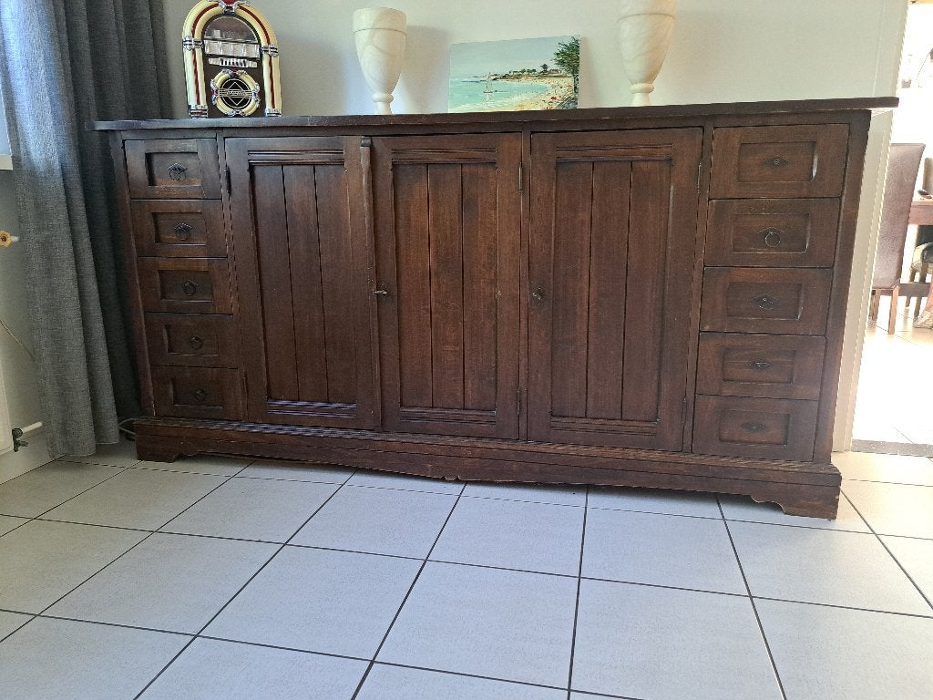 Dressoir met laden en deuren, Ophalen, Gebruikt, Met deur(en), 150 tot 200 cm