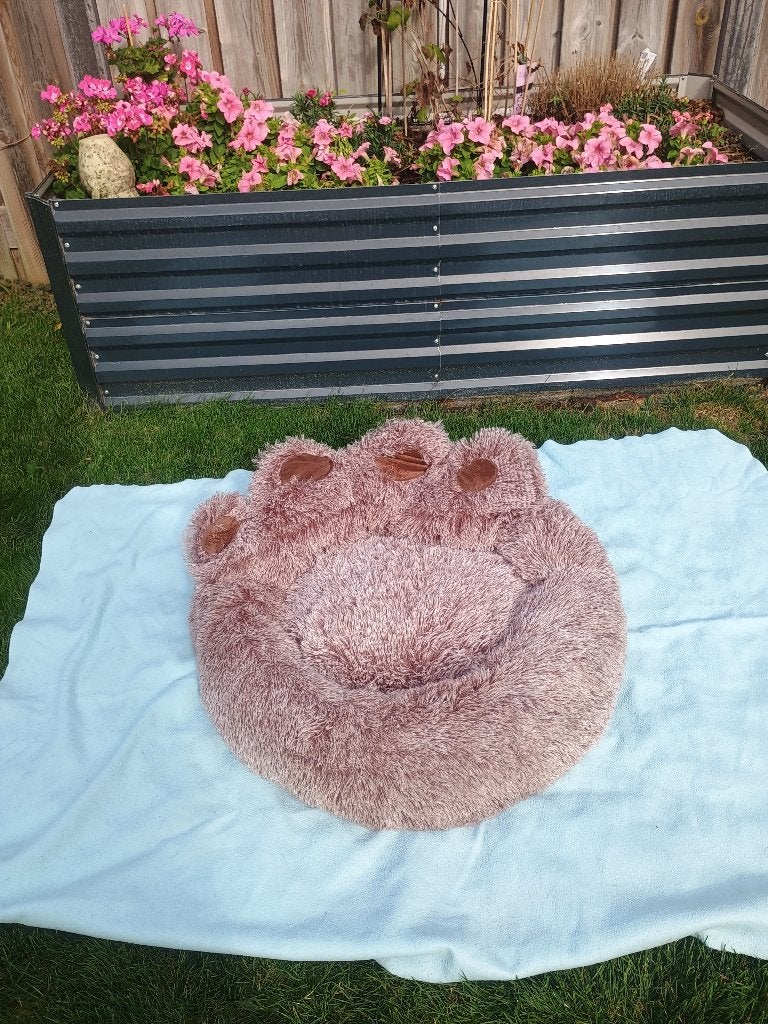 Te koop Fluffy hondenmand, Dieren en Toebehoren, Ophalen of Verzenden, Zo goed als nieuw, Polyester
