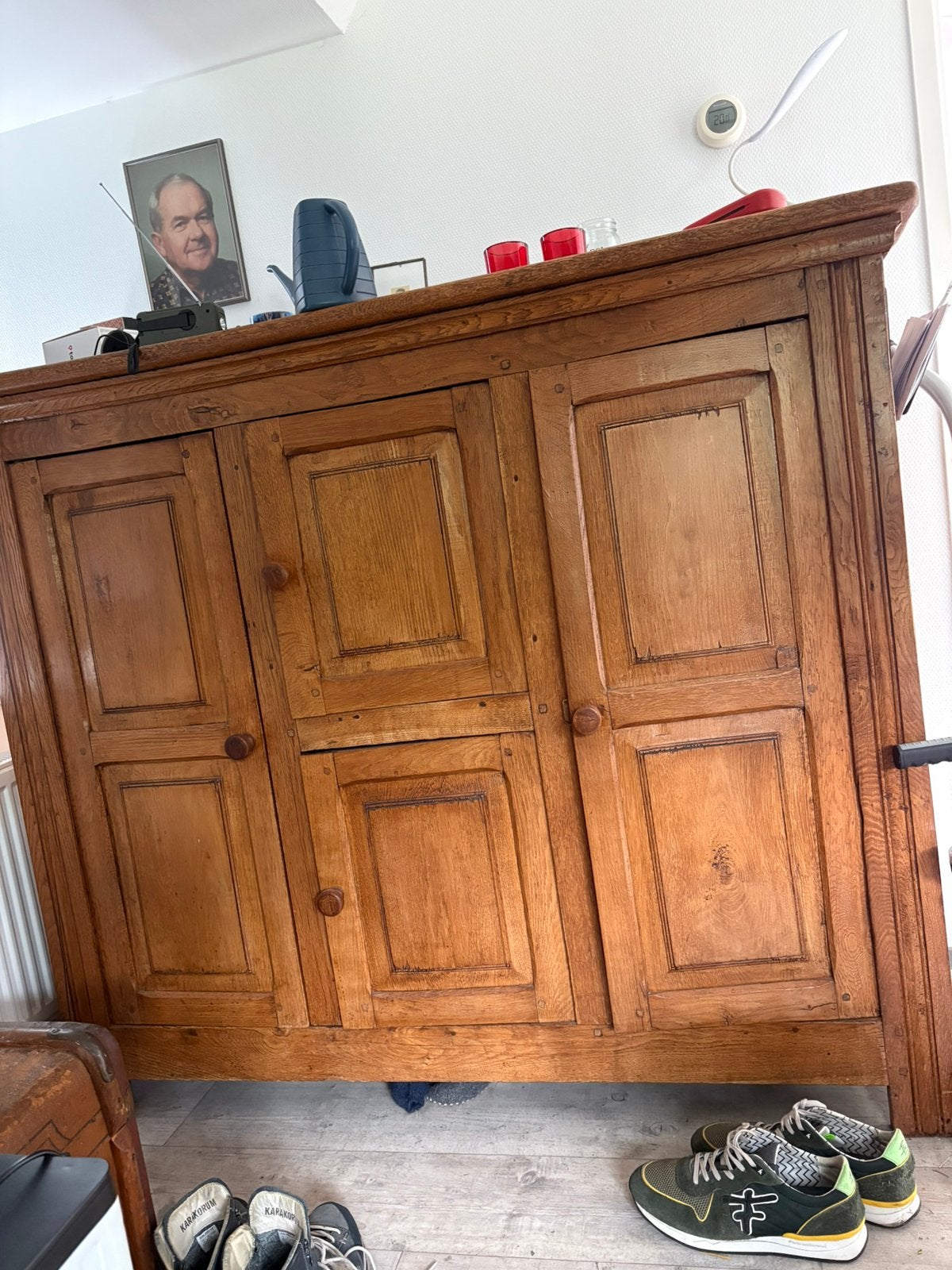 Mooie kast met veel vakken, Ophalen