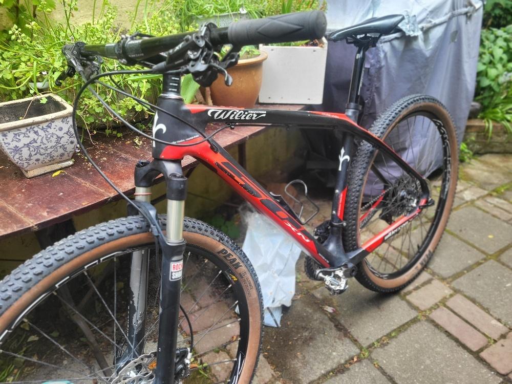 MTB Carbon Maat L  Wilier 29", Fietsen en Brommers, Fietsen | Mountainbikes en ATB, Gebruikt, Hardtail, Heren, Schijfrem