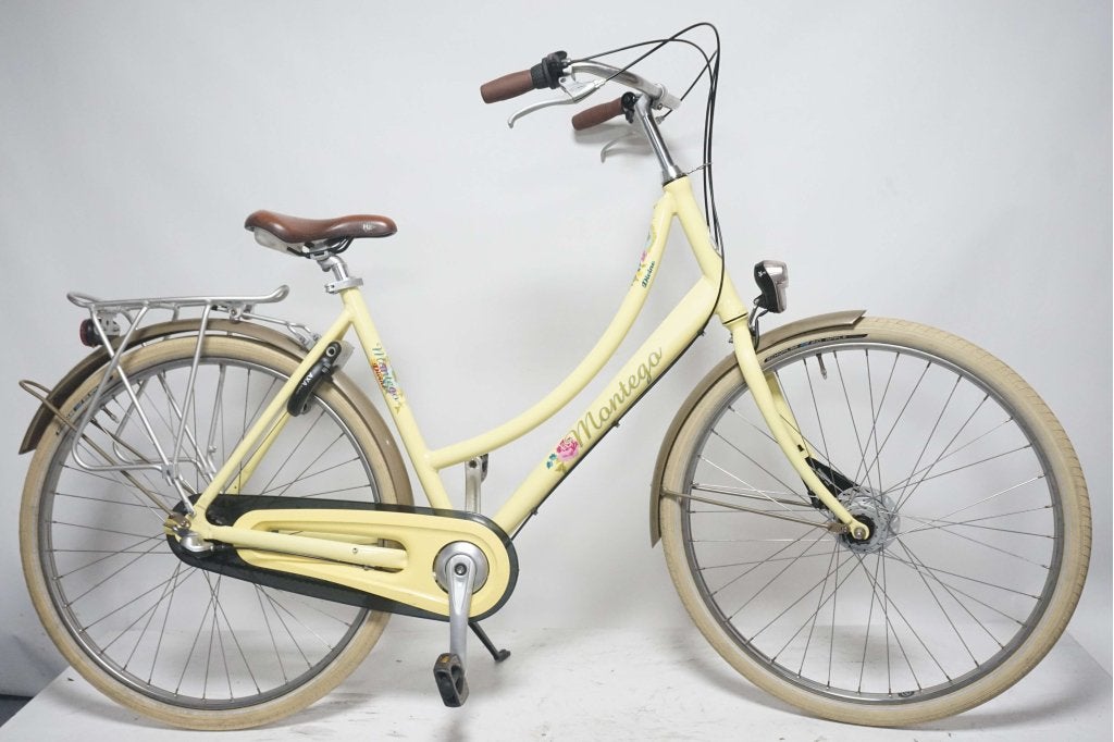 Refurbished Montego Divine N3 Geel 55cm - Damesfiets