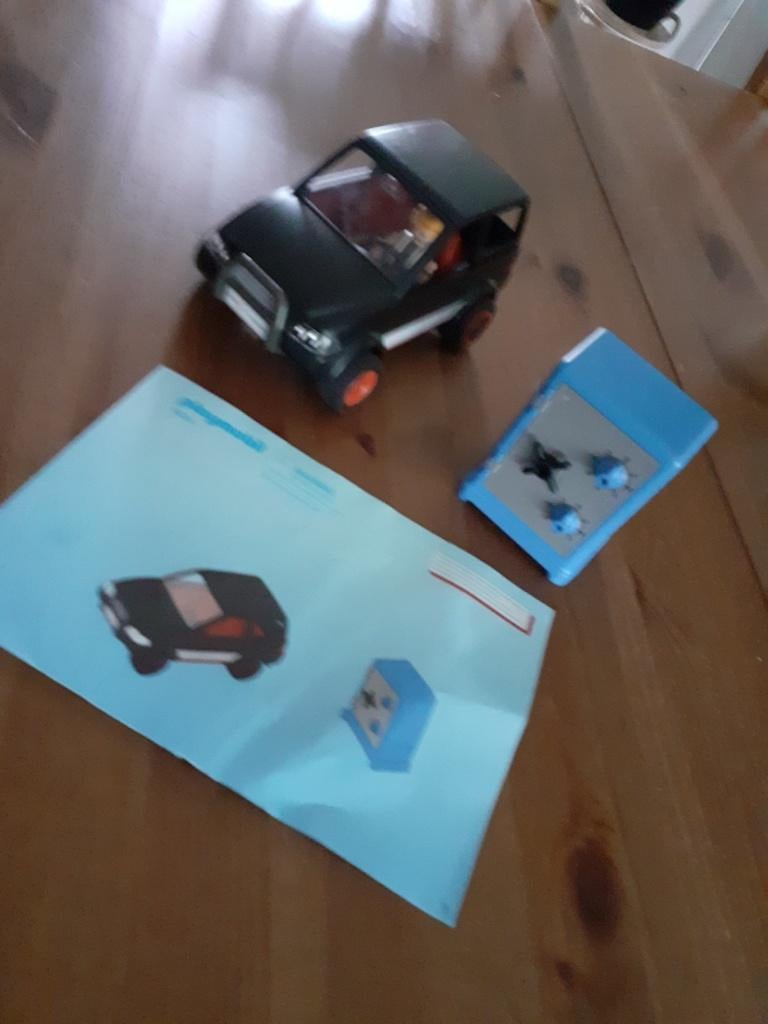 Playmobiel 4059 brandkastkraker met vluchtauto, Ophalen of Verzenden, Gebruikt, Complete set