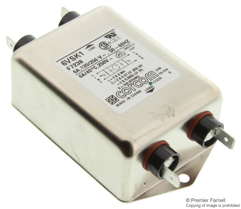 Corcom RFI Filter type 15ET1, Ophalen of Verzenden, Gebruikt