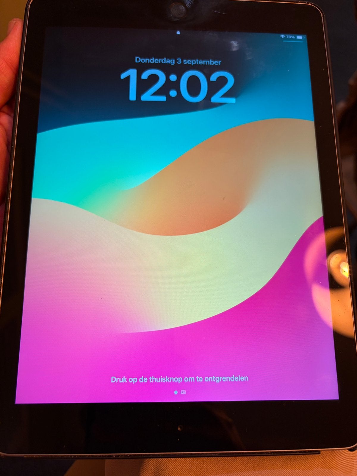 Ipad 6e generatie, Gebruikt, 32 GB, Apple iPad, Zwart