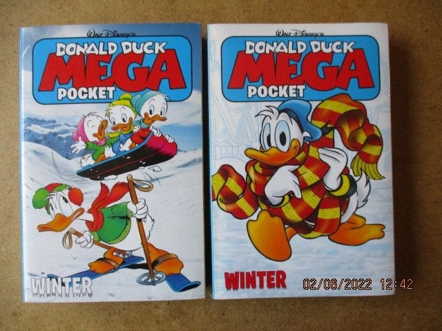 adv6654 donald duck megapocket winter, Eén stripboek, Ophalen, Gelezen