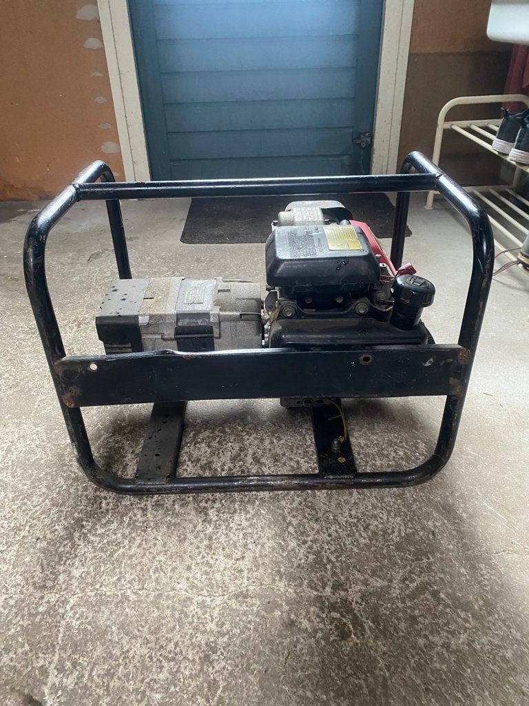 aggragaat Honda GC 160, Doe-het-zelf en Verbouw, Aggregaten, Ophalen, Gebruikt, Minder dan 5 kVA, Benzine