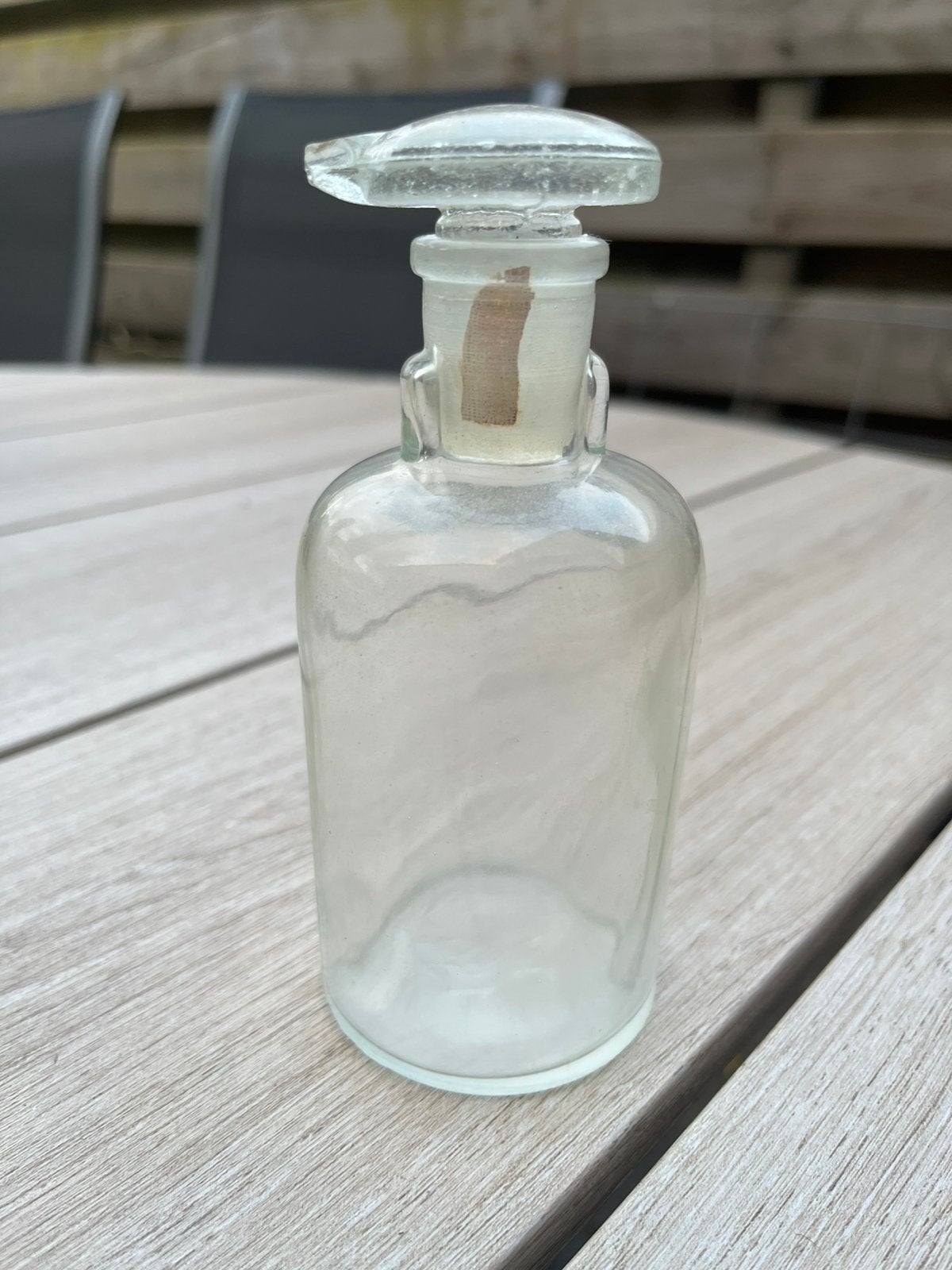 Vintage apothekers flesje / druppelflesje, Antiek en Kunst, Ophalen of Verzenden