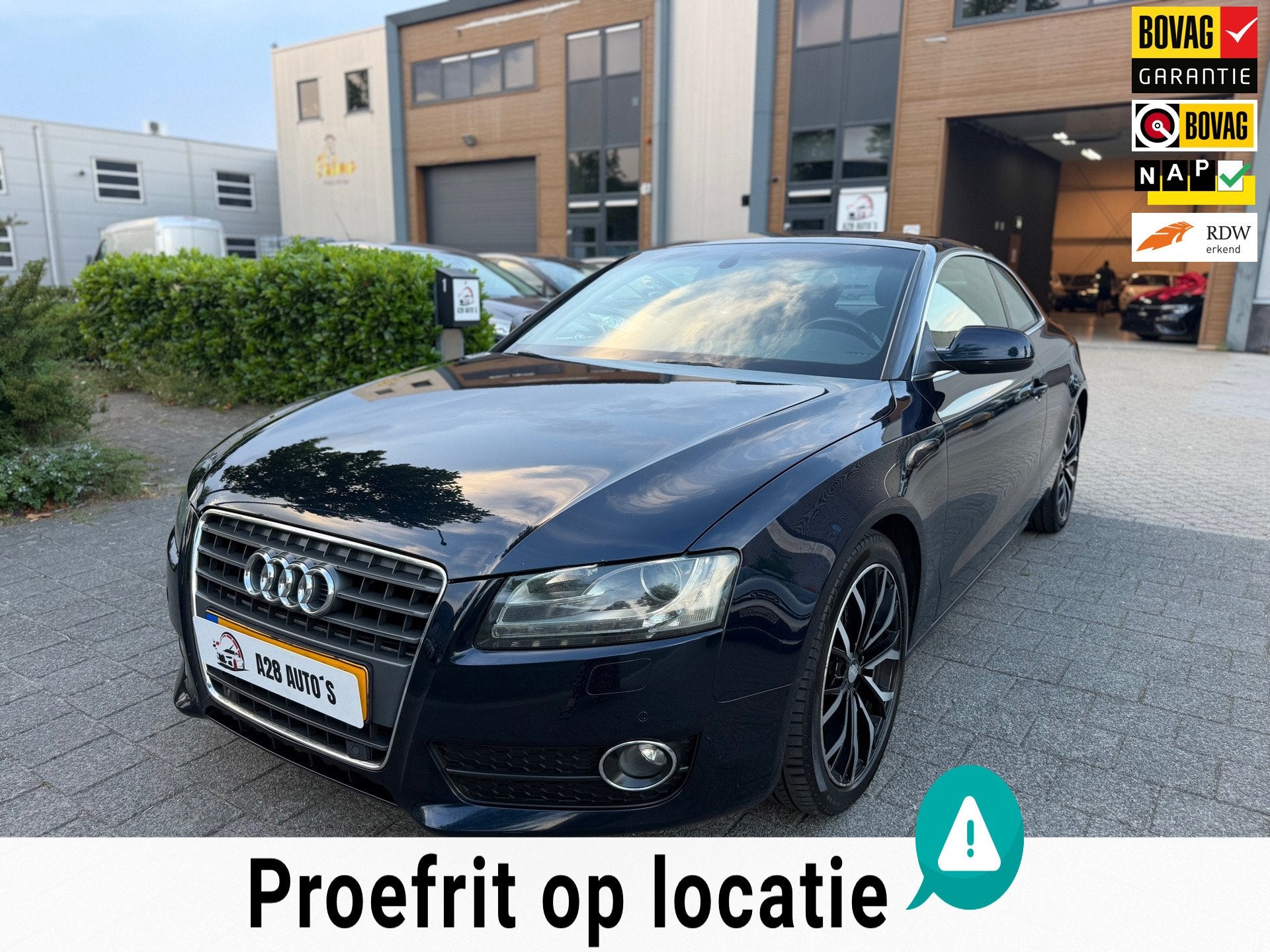 Audi A5 Coupé 2.0 TFSI Pro Line Aut. | LEDER | CLIMATE | CR, Gebruikt, 4 cilinders, 1984 cc, Bedrijf