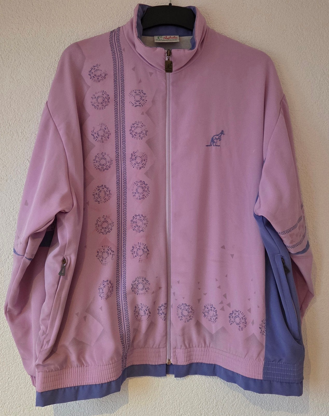 Australian jasje, Kleding | Heren, Sportkleding, Ophalen of Verzenden, Zo goed als nieuw, Roze, Australian