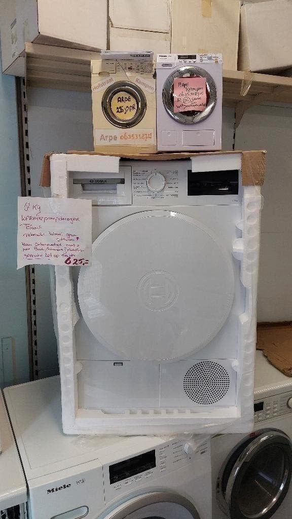 Foto 7 van warmtepompdroger 9kg siemens 645 WIFI  nieuw Arpe Kampen