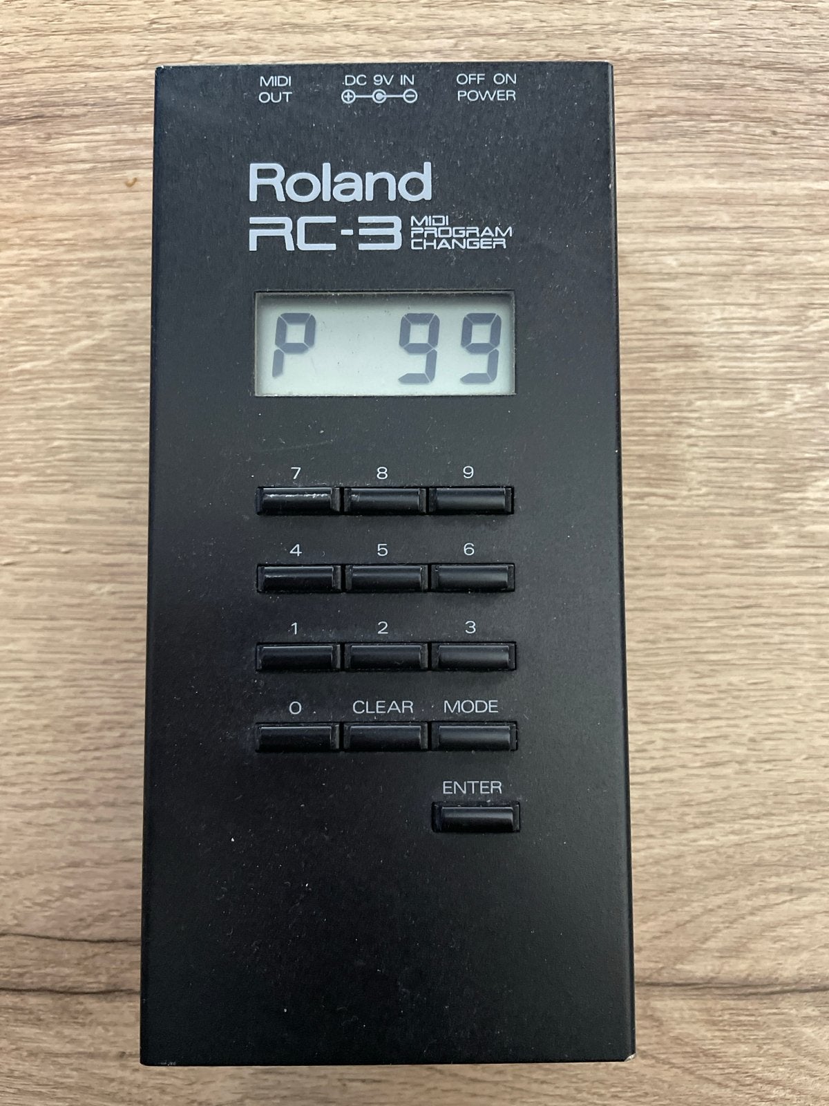 Roland RC-3 MIDI Program Changer, Ophalen of Verzenden, Gebruikt