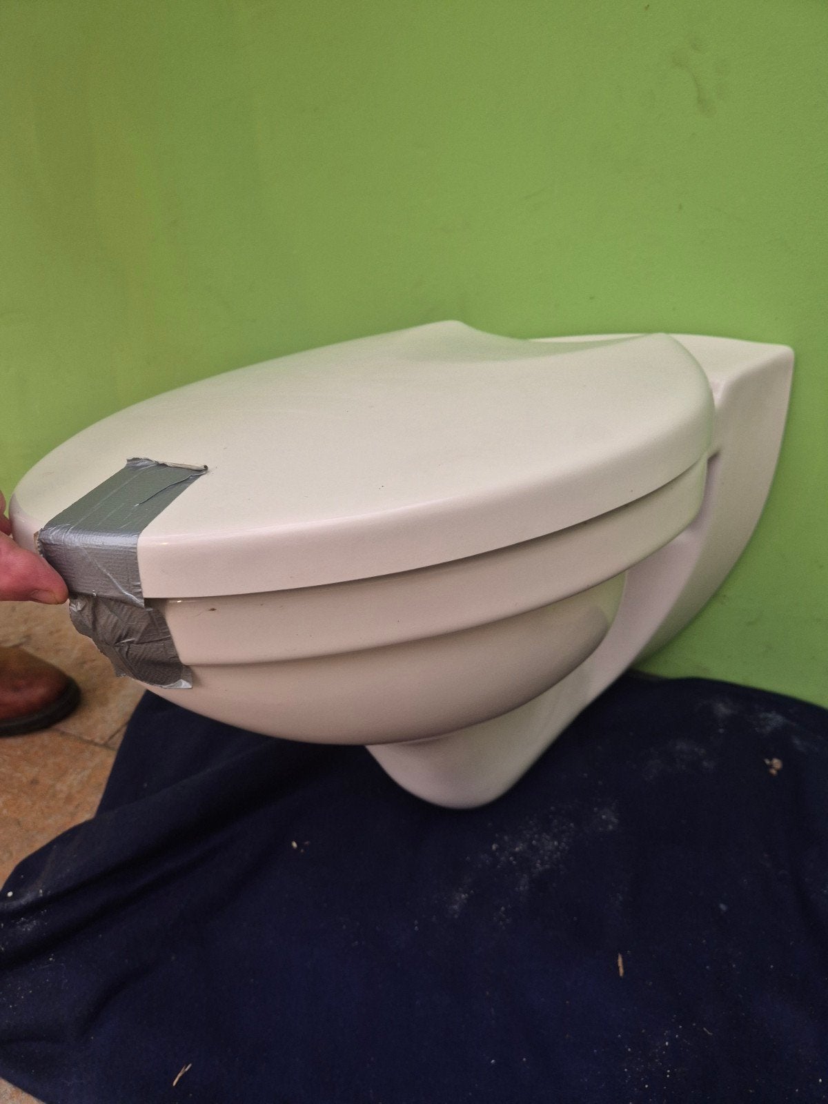 Villeroy & Boch WC pot schuine hoek - Showroommodel, Ophalen, Zo goed als nieuw, Toilet