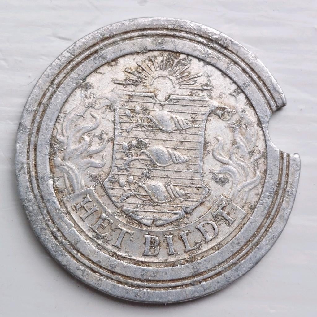 Gas token Het Bildt St Annaparochie Friesland / munt penning, Ophalen of Verzenden, Overige materialen, Nederland